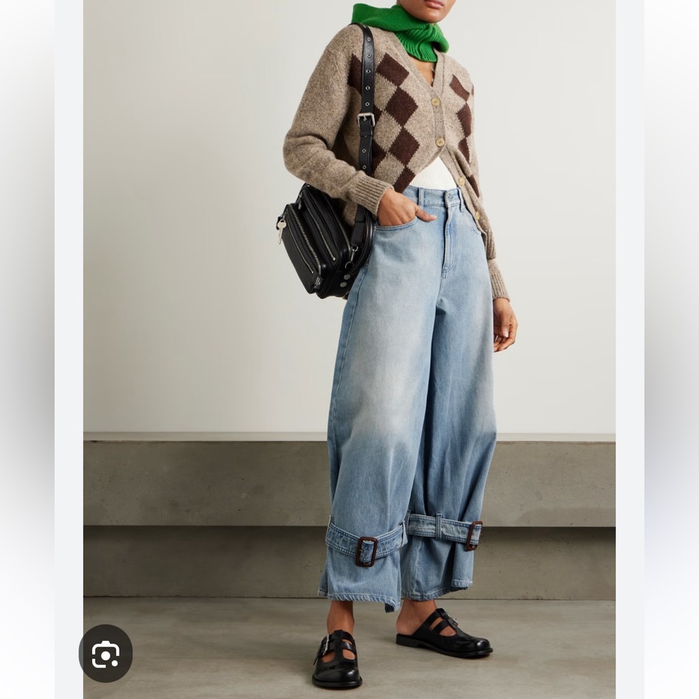 JW ANDERSON Light Blue Flare Jeans